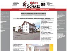Tablet Screenshot of elektroschatz.de